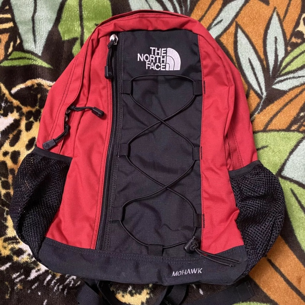 The North Face Red Mohawk Backpack Lightweight